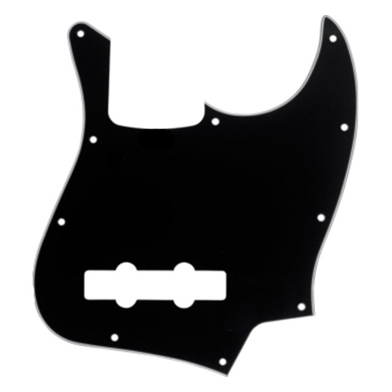 Pickguard Jazz Bass 3-Ply (Black)