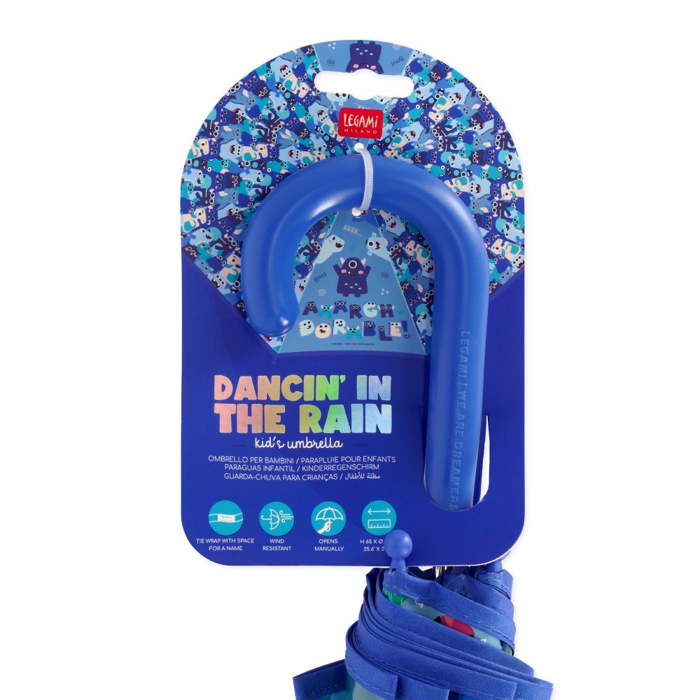Paraply, børn, Dancin' in the rain, Monster - 5