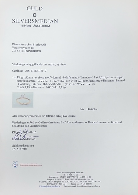 Diamantring 1.19ct - 4