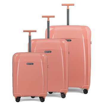 Hårda resväskor - EPIC Phantom SL 3-set 75/65/55 Flamingo Pink