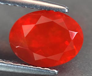 Ópalo de fuego mexicano suelto natural de alta calidad de 0,70 ct