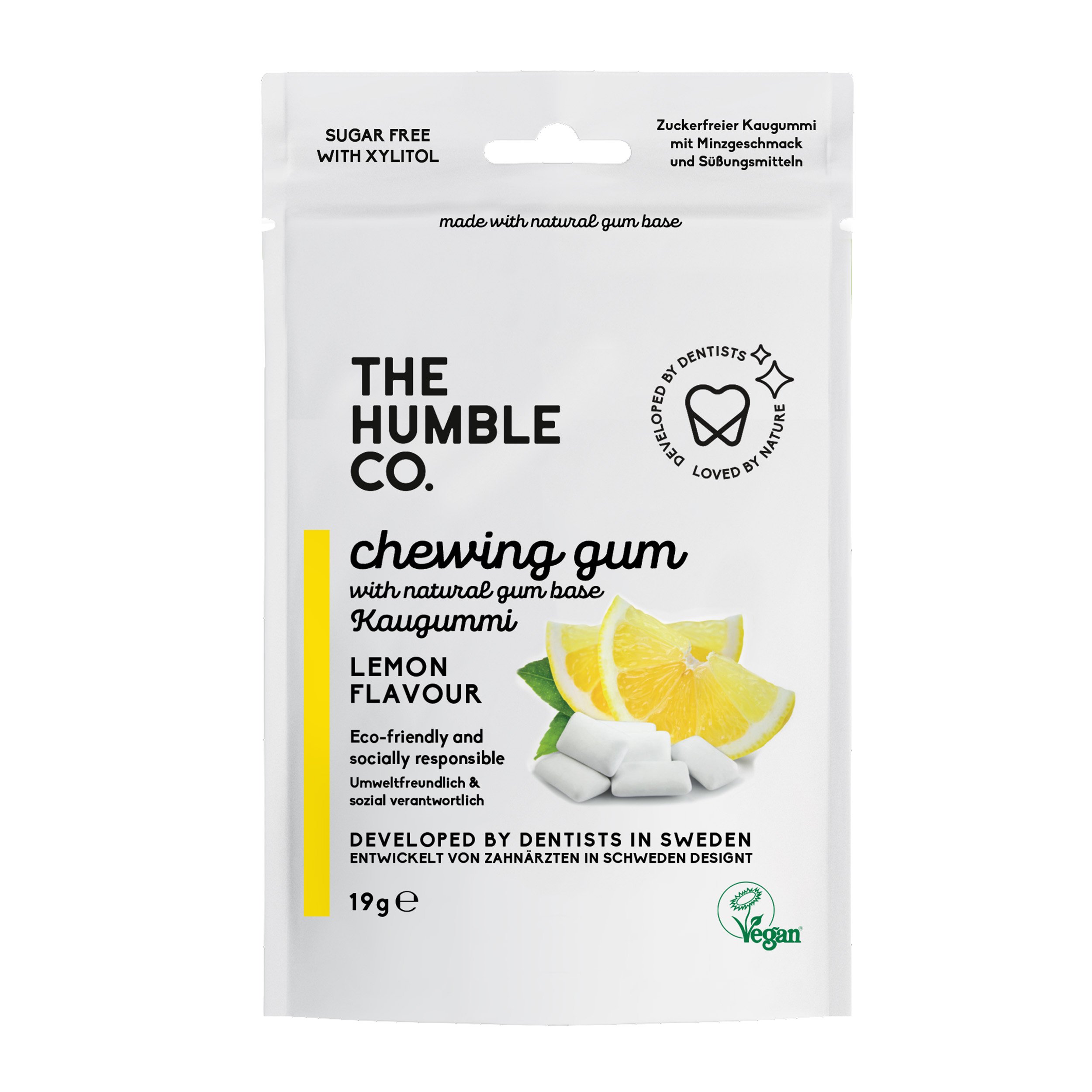 Tuggummi Lemon 19g