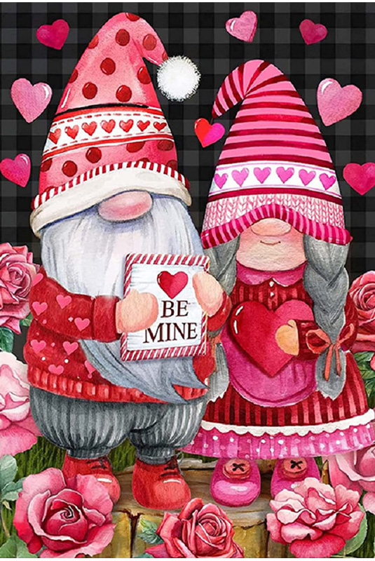 Valentine Gnomes, Noessa Diamond Painting