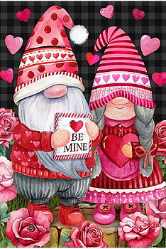 Valentine Gnomes, Noessa Diamond Painting