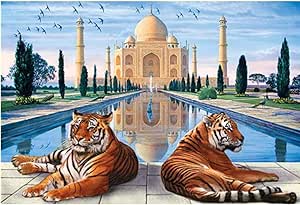 Taj Mahal Guardians, Noessa Diamond Painting