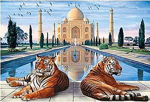 Taj Mahal Guardians, Noessa Diamond Painting