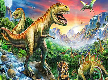 Dinosaur, Noessa Diamond Painting