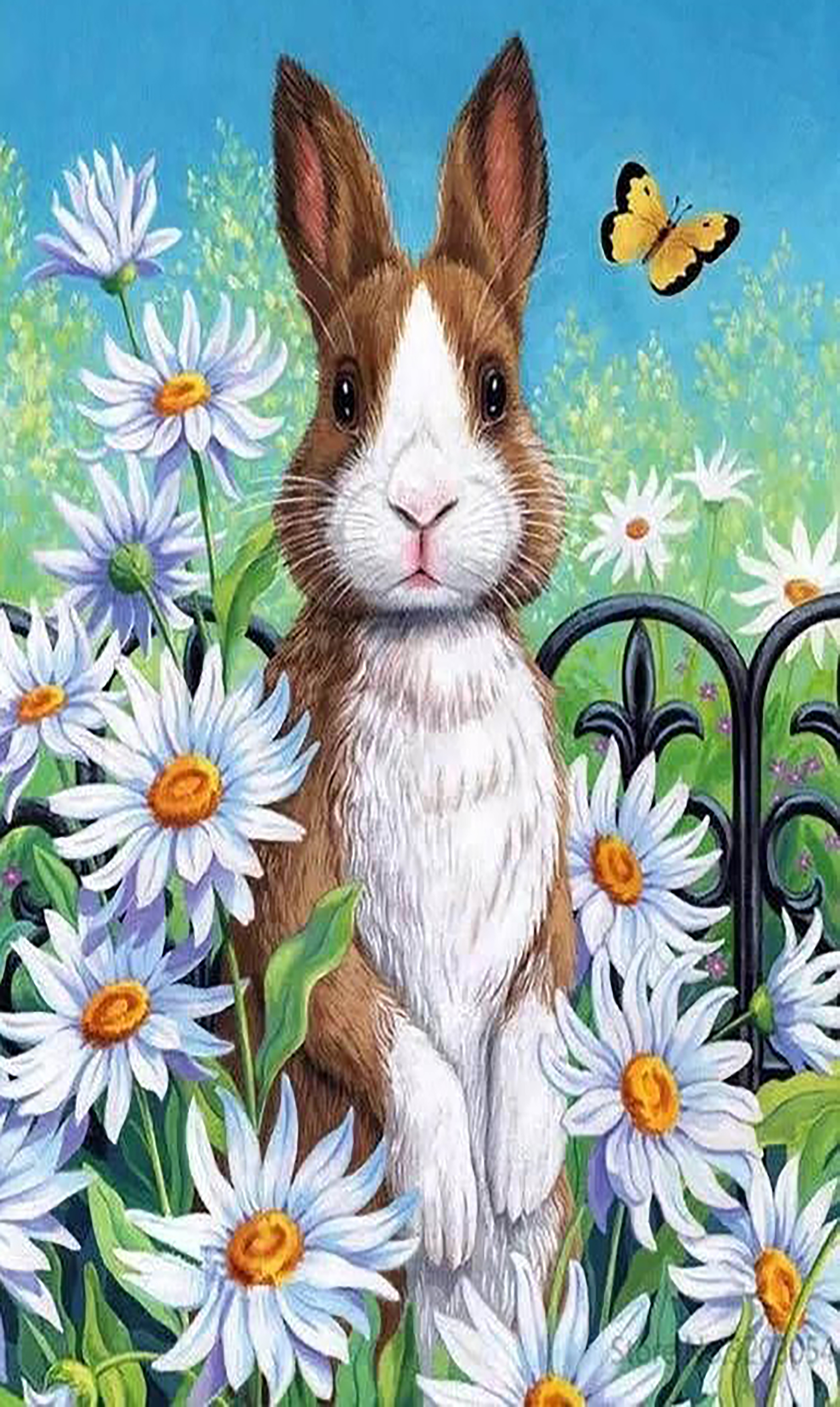 Hare på Sommaräng, Noessa Diamond Painting