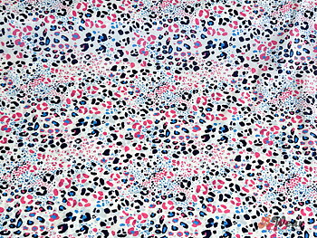 Underwear Satin - Colorful leopard print