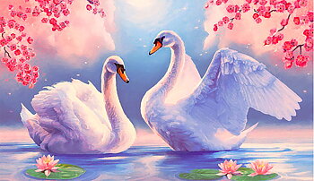 Par i Svanar, Noessa Diamond Painting
