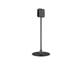 M Single Pole Floorbase Round VESA 50/75/100/200 B2B