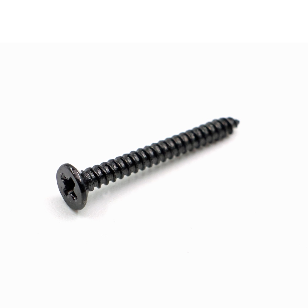 Humbucker Mounting Ring Screws (Chrome, Black & Gold) - 6