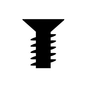 Humbucker Mounting Ring Screws (Chrome, Black & Gold) - 3