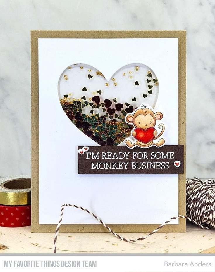 MY FAVORITE THINGS -My Punny Valentine STAMP & DIE SET - 3