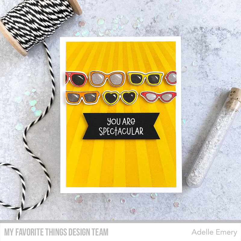 MY FAVORITE THINGS - SPECtacularSTAMP & DIE SET - 3