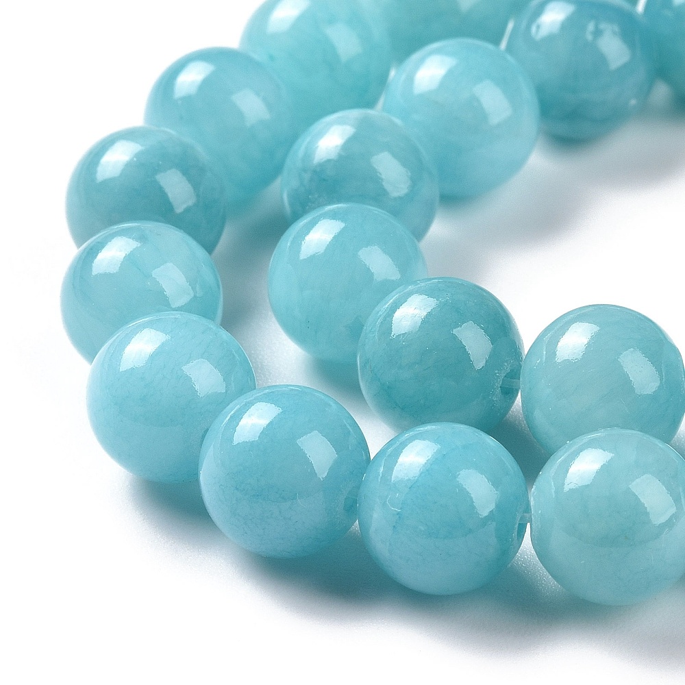 Malaysia jade 8mm turkos - 3