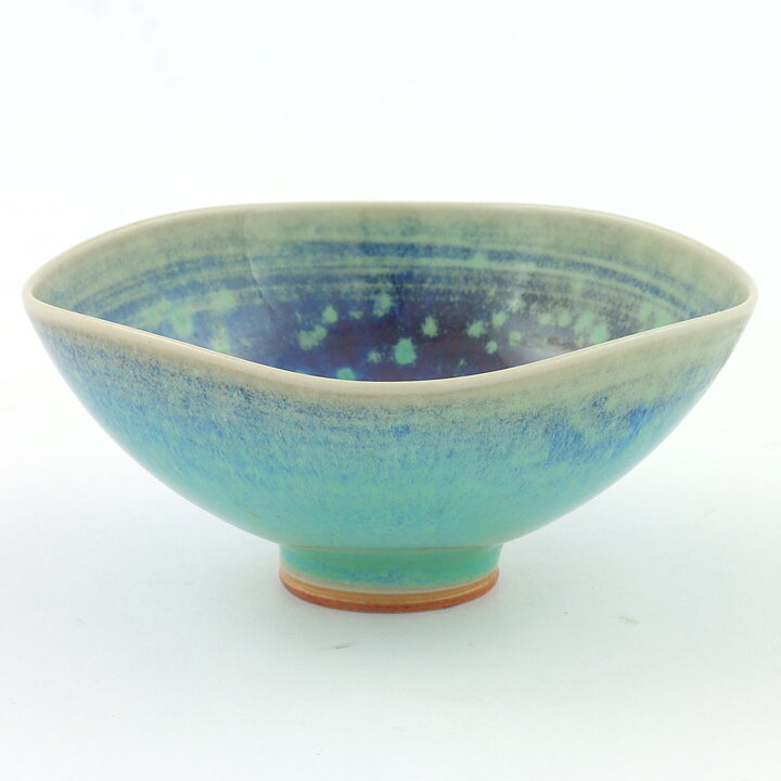 ベルント・フリーベリ 一点もの！明るい夜空のボウル Bowl（7cm)  1965年