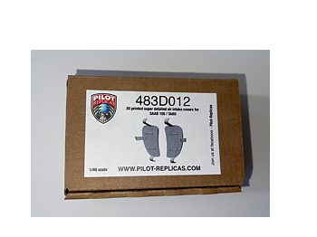 SAAB 105/SK60 Air Intake covers 1/48