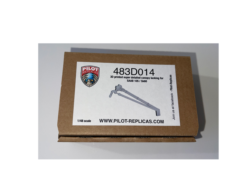 SAAB 105/SK60 C Canopy locking mechanism 1/48