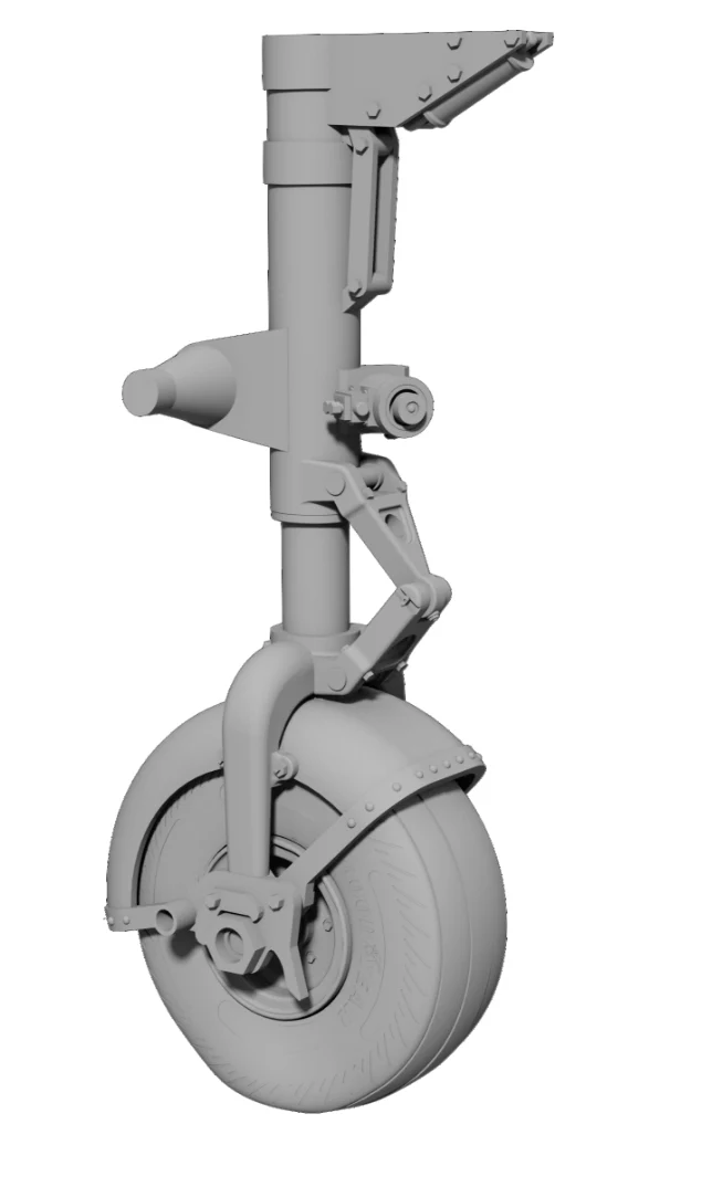 SK60 Saab 105 Nose Landing Gear 1/48