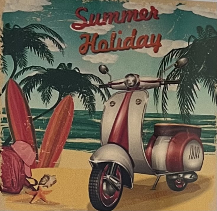 Summer Holiday, Diamond Art Diamond Painting