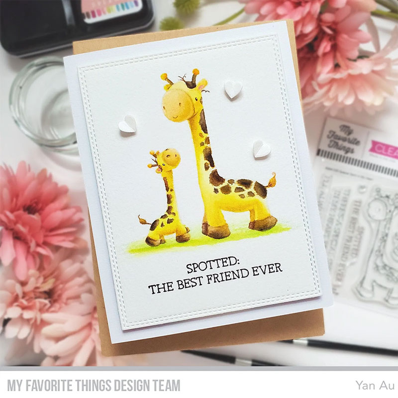 MY FAVORITE THINGS-Special Spot in My Heart STAMP & DIE SET - 3