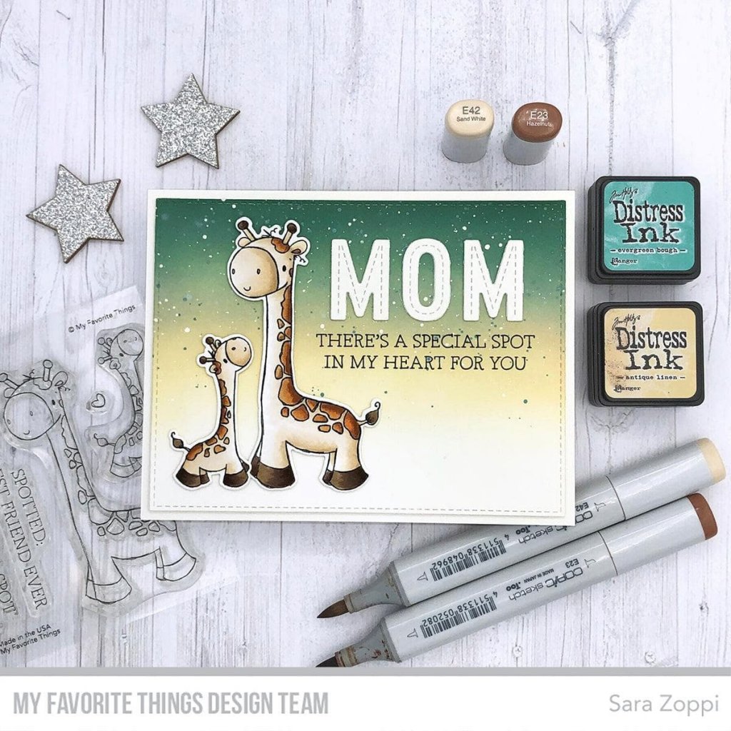 MY FAVORITE THINGS-Special Spot in My Heart STAMP & DIE SET - 4