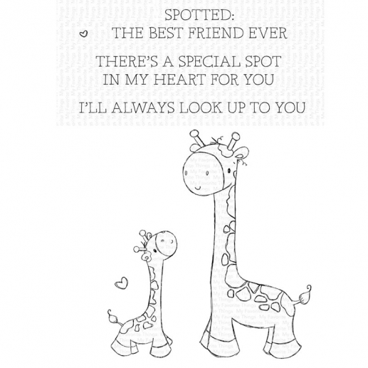 MY FAVORITE THINGS-Special Spot in My Heart STAMP & DIE SET