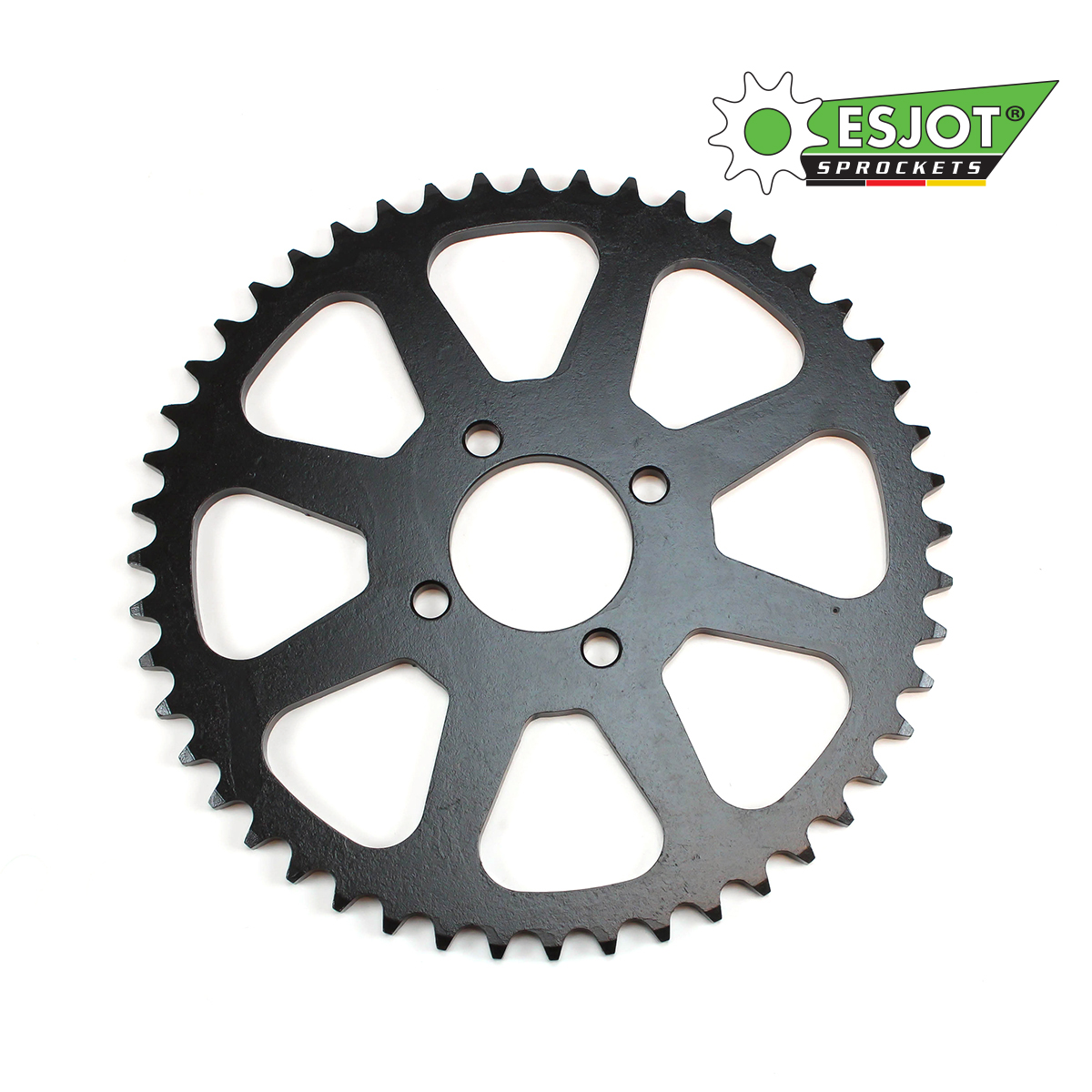 Sprocket rear, Yamaha FS1 from 1977 and DT50 MX . 48 T Esjot in highest quality. Made in Germany.