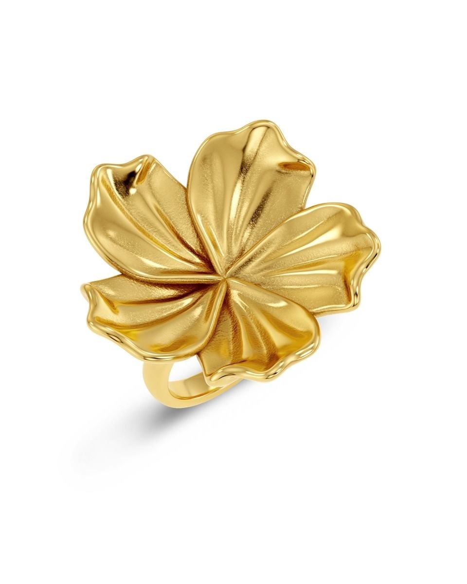 Jasmine Ring L Gold - Edblad