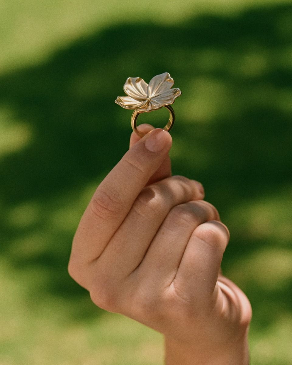 Jasmine Ring L Gold - Edblad - 3
