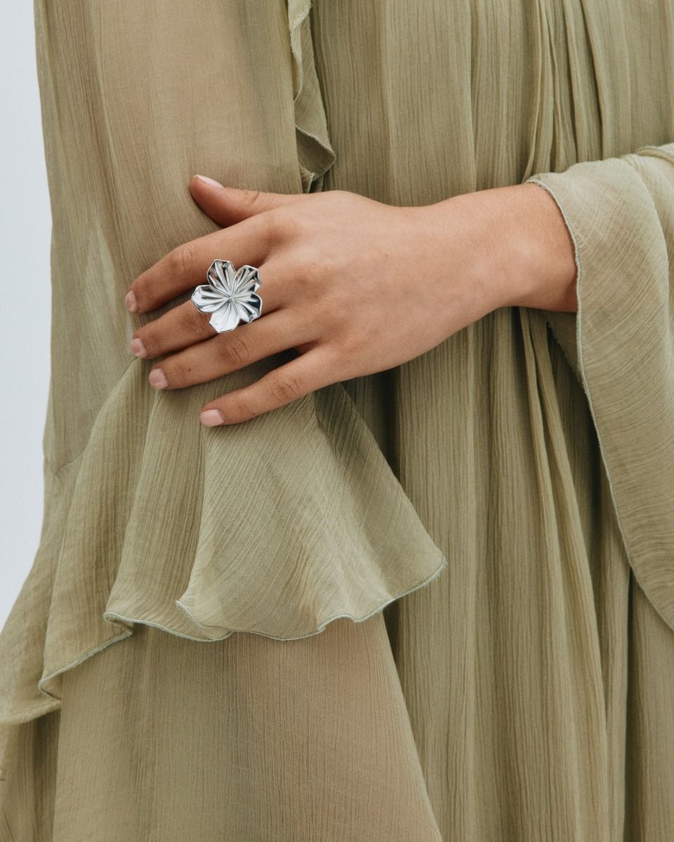 Jasmine Ring L Steel - Edblad - 3