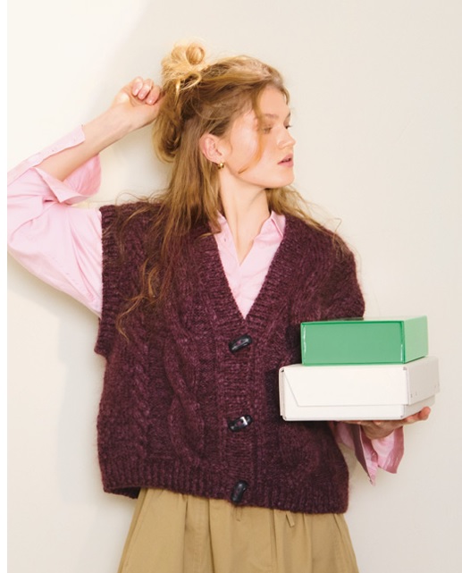 Sandnes Harper Vest 2502_05 (15 m st 5) - 5