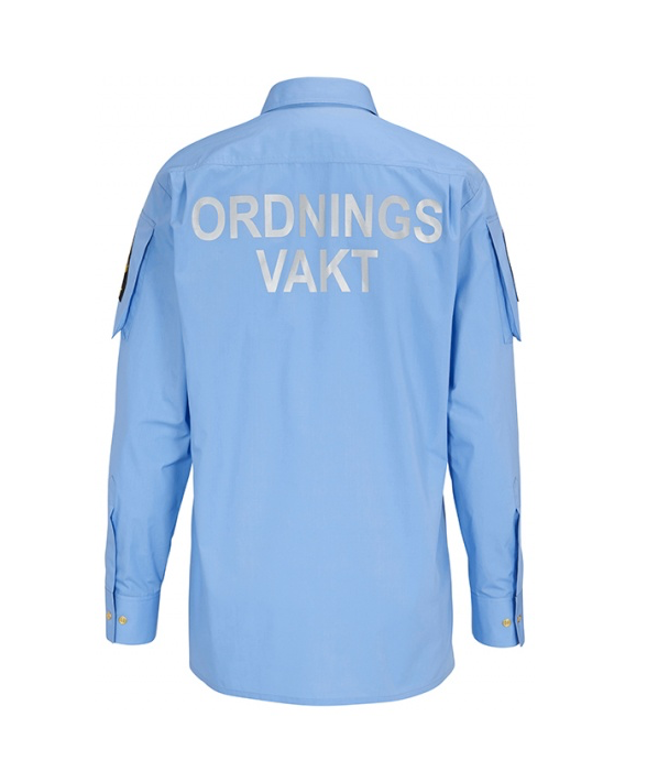Skjorta Ordningsvakt Custer, lång  ärm,  (Cubik) - 4