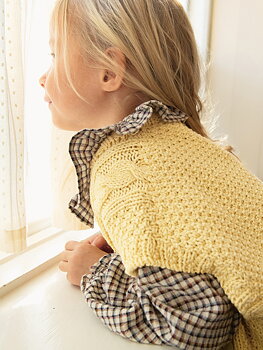 Sandnes Cora Slipover Junior 2501_04 (20 m mosstickning st 4)