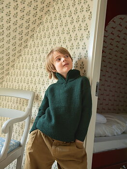 Sandnes Matthew Sweater Junior 2501_08 (20 m st 4)