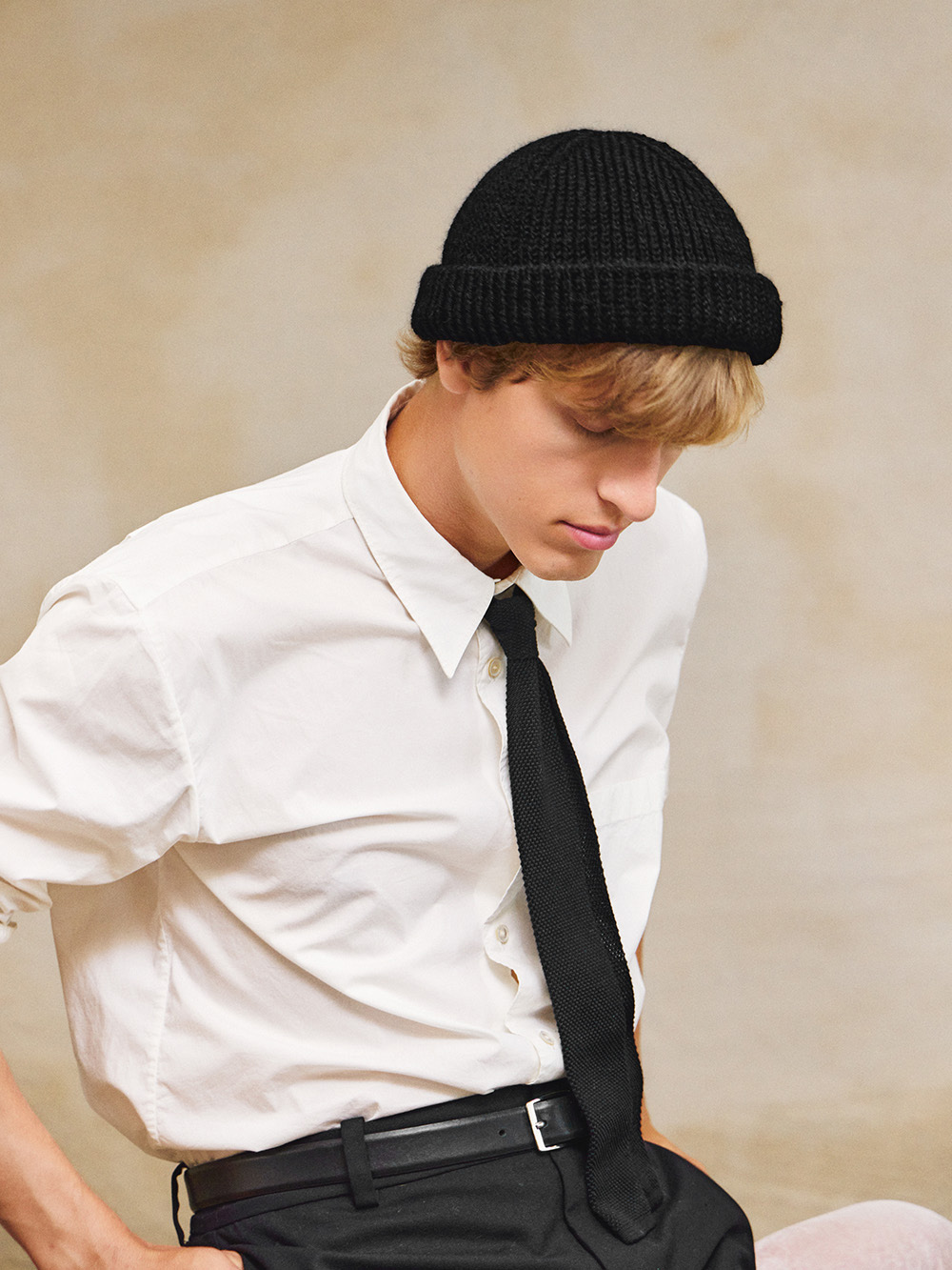 Sandnes Hipster Beanie 2412_06 (28 m resår st 3,5) - 3