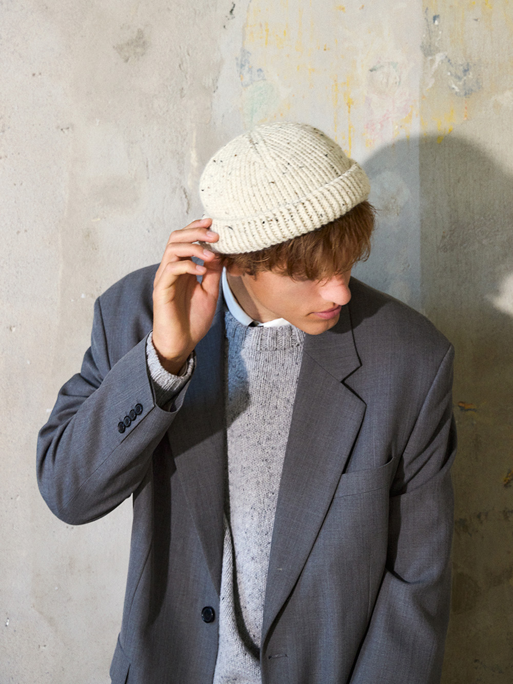 Sandnes Hipster Beanie 2412_06 (28 m resår st 3,5) - 2