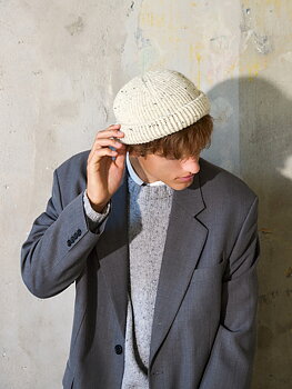Sandnes Hipster Beanie 2412_06 (28 m resår st 3,5)