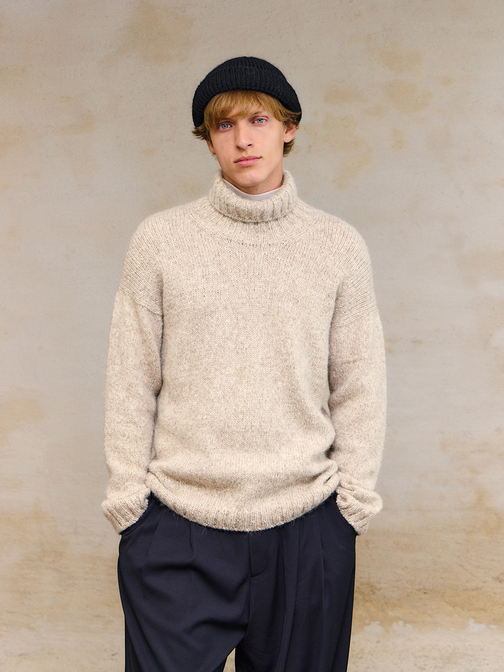 Sandnes Dave Sweater Man 2412_02 (18 m st 4,5) - 5