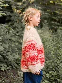 Sandnes Fun Chunky Marius Junior 2411_03 (16 m flerfärgsstick st 5)