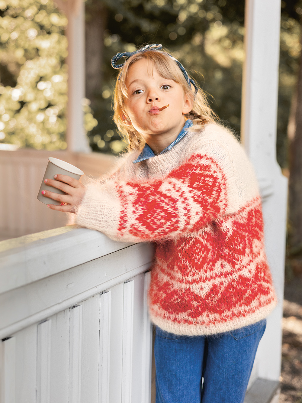 Sandnes Fun Chunky Marius Junior 2411_03 (16 m flerfärgsstick st 5)