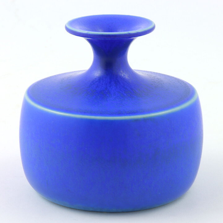Sven Wejsfelt (1987) Unique Blue Haresfur Vase 7 cm