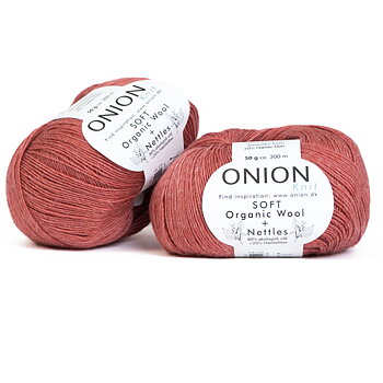 Marsala SOFT Organic Wool + Nettles Onion 1524
