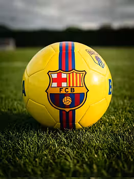 FC Barcelona Fotboll Gul