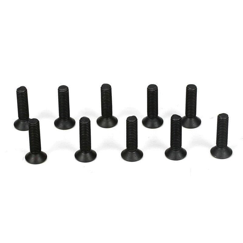 TLR Flathead Screw, M3 x 12mm (10)