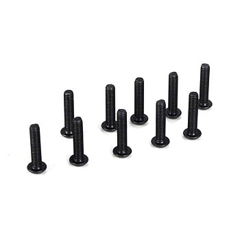 TLR Button Head Screws, M3 x 14mm (10)