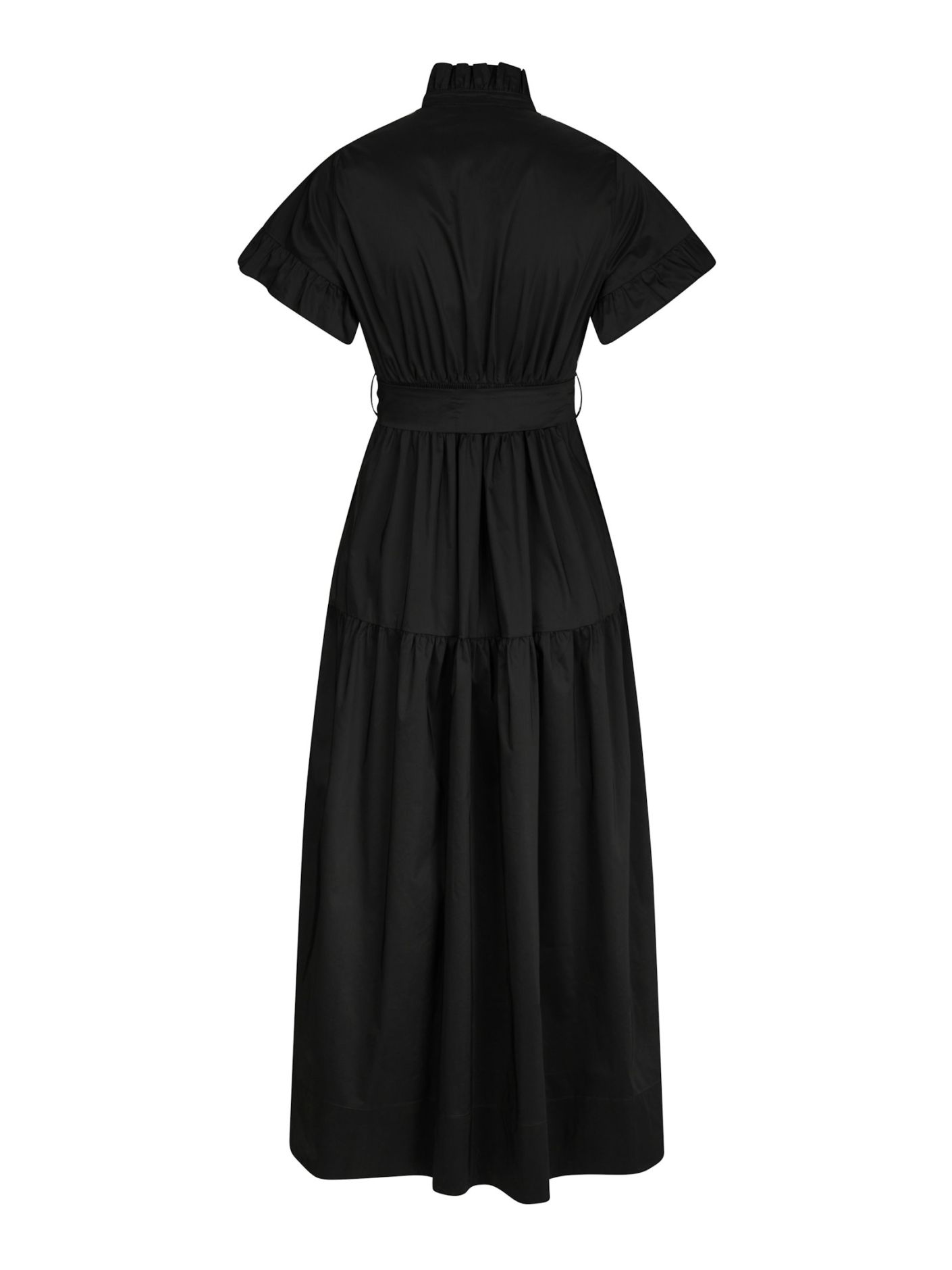 Neo Noir  - Nellie Poplin Dress Black - 5
