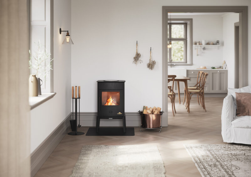 Gjutjärnskamin Oden 6300 | Kokplatta - 2