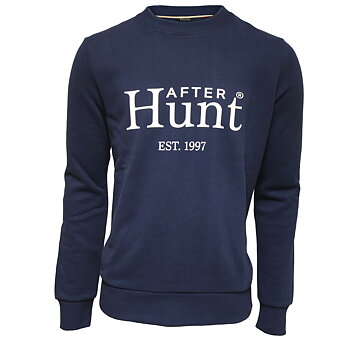 Avignon After Hunt Sweater Rund Hals Mörkblå
